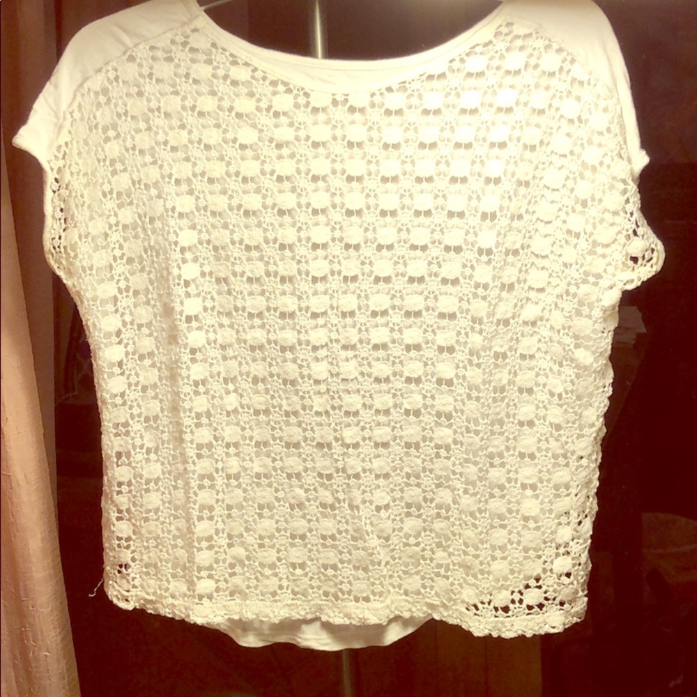 White Detailed T-Shirt